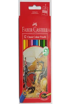 ফেবার-ক্যাসেল রং পেন্সিল (বক্স ১২ পিস) (Faber-Castell Colour Pencil (Box 12 pcs)