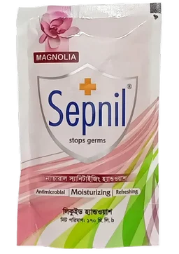 সেপনিল (ম্যাগনোলিয়া) লিকুইড হ্যান্ডওয়াশ প্যাক ১৭০মি.লি. (Sepnil (Magnolia) Liquid Handwash Pack 170ml)