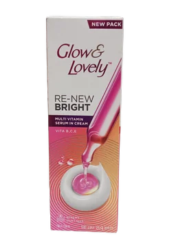 গ্লো & লাভলী রি-নিউ ব্রাইট ক্রিম ৪৭ গ্রাম (Glow & Lovely Re-New Bright Cream 47gm)