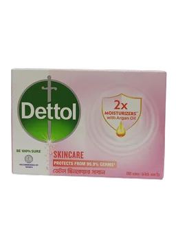 ডেটল স্কিনকেয়ার সাবান ১২৫ গ্রাম (Dettol Skincare Soup 125gm)